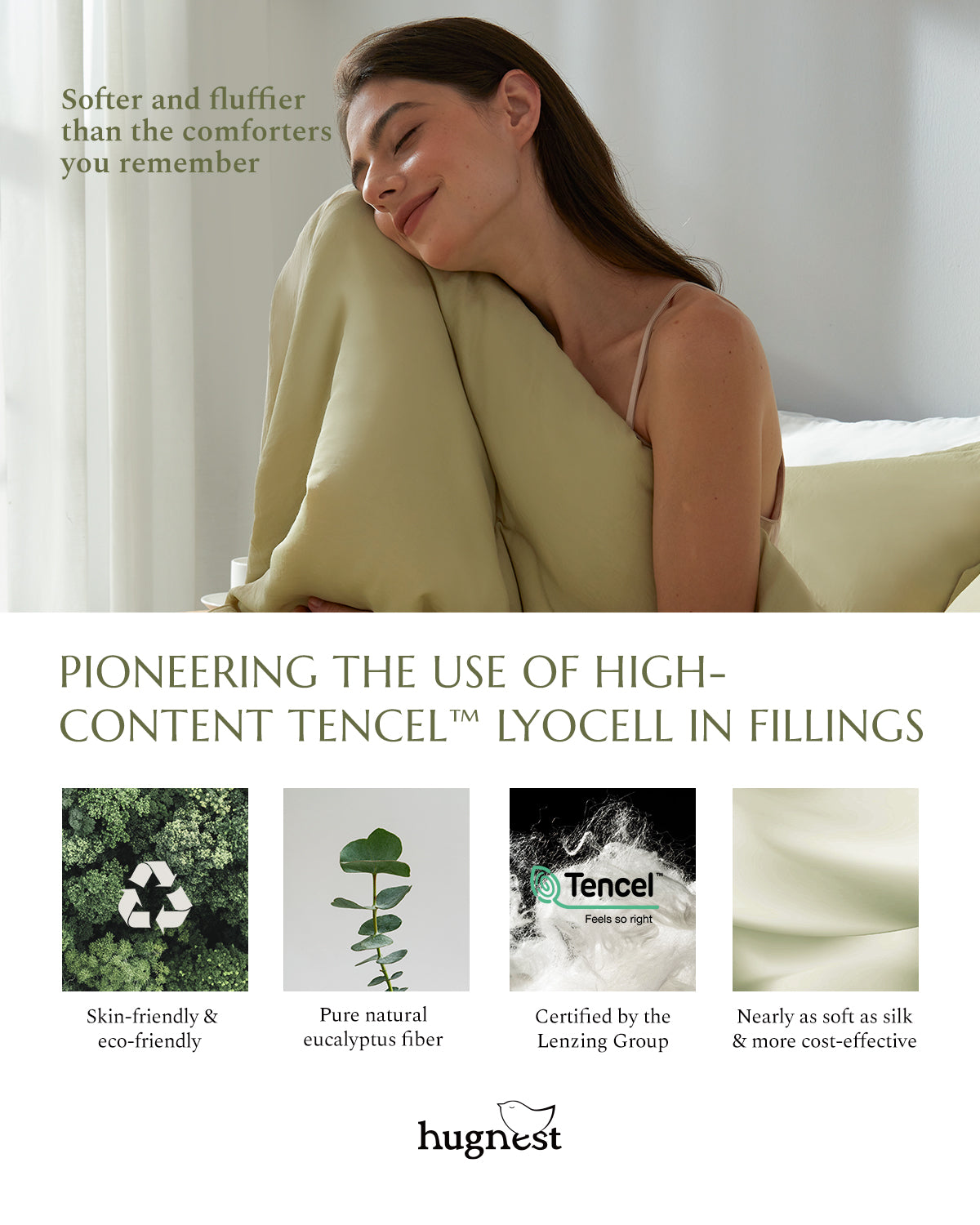 HugNest - SwitchSense Reversible All-Season Comforter